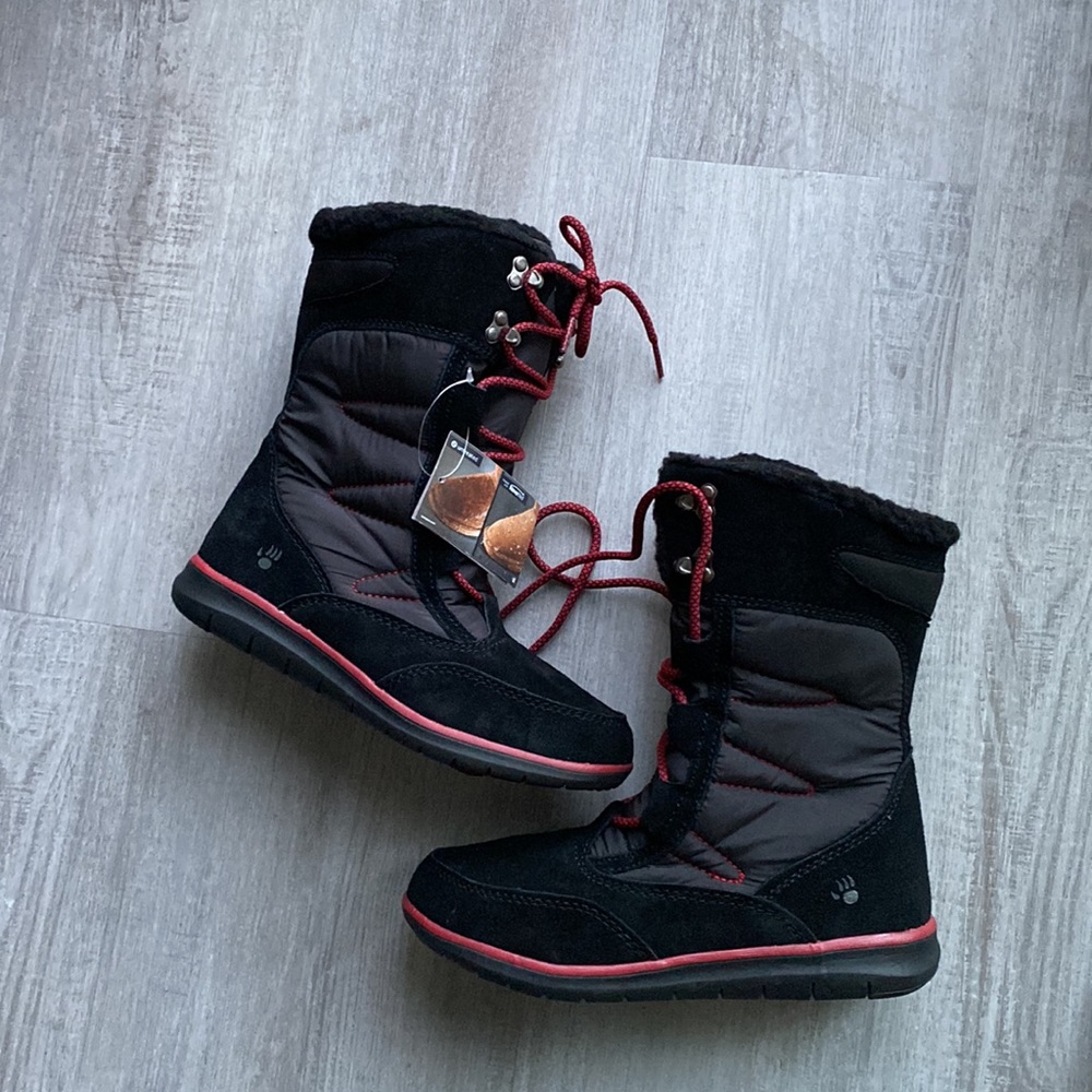 Womens Bearpaw Aretha mid-calf lace up boot